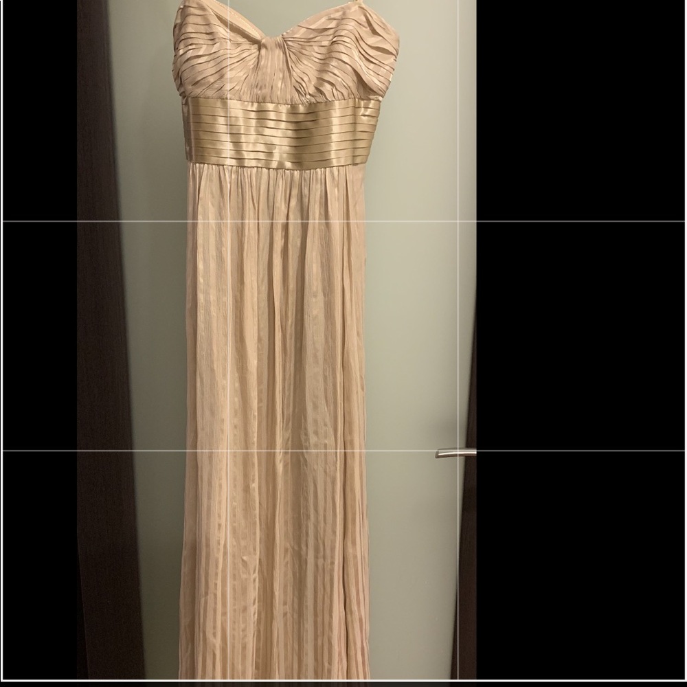 BCBG evening dress Beige color